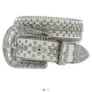 COPY - All white bb Simon belt